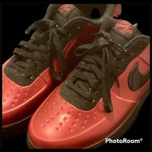 ❤️ nike air force 1 foamposite red